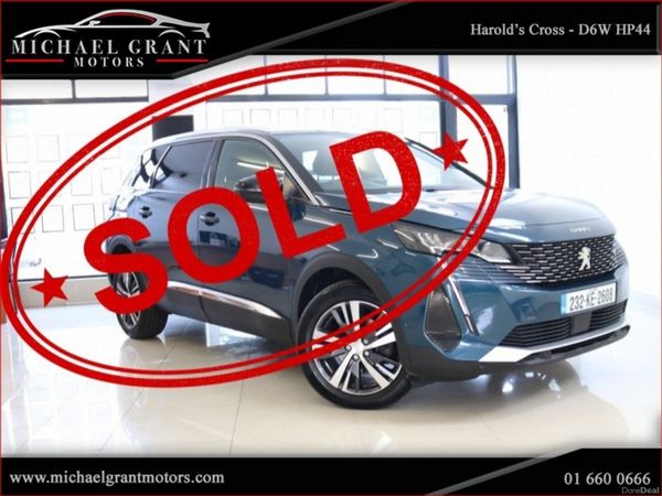 Peugeot 5008 MPV, Diesel, 2023, Blue