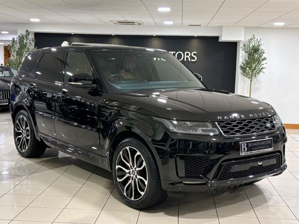 Land Rover Range Rover Sport Estate, Petrol Plug-in Hybrid, 2020, Black