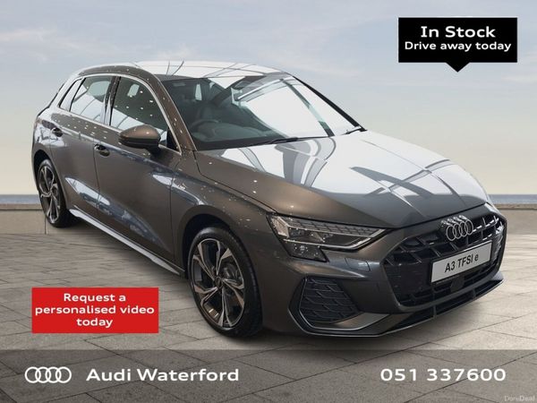 Audi A3 Hatchback, Petrol Plug-in Hybrid, 2026, Grey