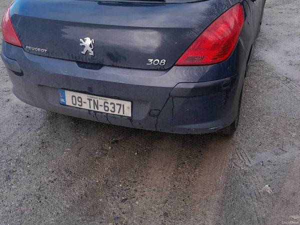 Peugeot 308 Hatchback, Diesel, 2009, Grey