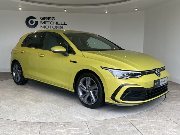 Volkswagen Golf Hatchback, Petrol Hybrid, 2021, Yellow