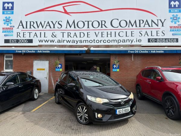 Honda Fit Hatchback, Petrol Hybrid, 2016, Black