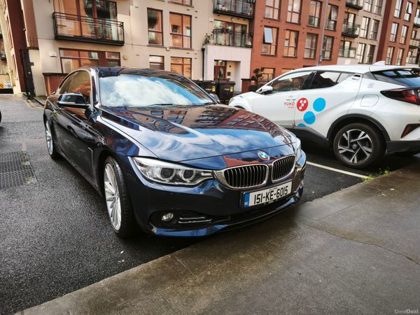BMW 4-Series Coupe, Petrol, 2015, Blue