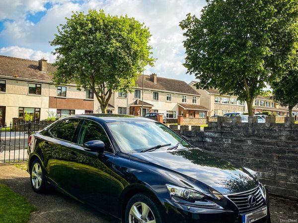 Lexus IS Saloon, Petrol Hybrid, 2013, Black