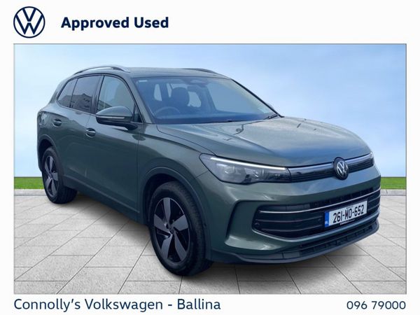 Volkswagen Tiguan SUV, Diesel, 2026, Green