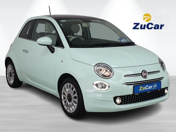 Fiat 500 Hatchback, Petrol, 2018, Green