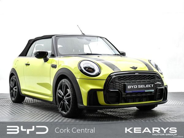 Mini Cooper Convertible, Petrol, 2022, Yellow