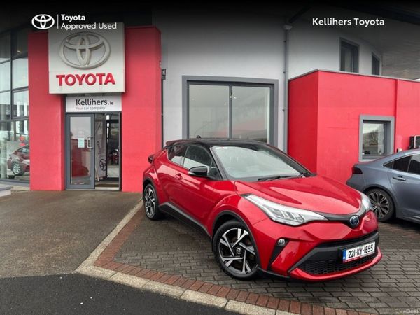 Toyota C-HR SUV, Petrol Hybrid, 2022, Red