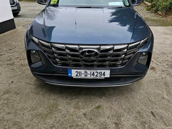Hyundai Tucson SUV, Petrol Hybrid, 2021, Blue