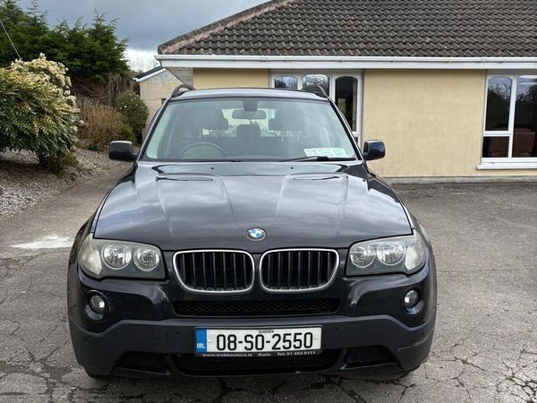 BMW X3 SUV, Diesel, 2008, Black