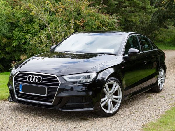 Audi A3 Saloon, Petrol, 2017, Black