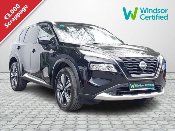 Nissan X-Trail SUV, Petrol Hybrid, 2023, Black