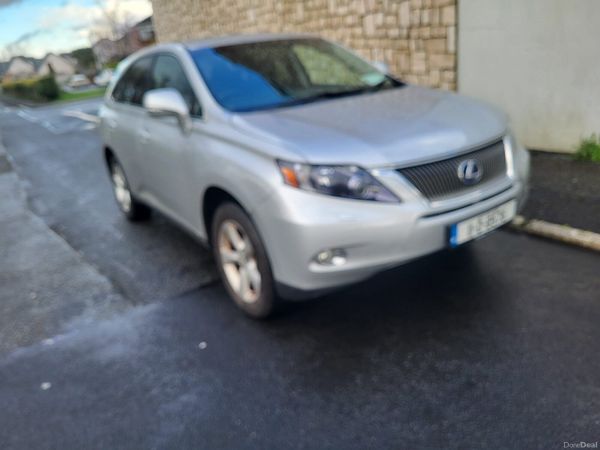 Lexus RX SUV, Petrol Hybrid, 2011, Silver
