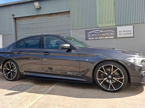 BMW 5-Series Saloon, Diesel, 2020, Grey