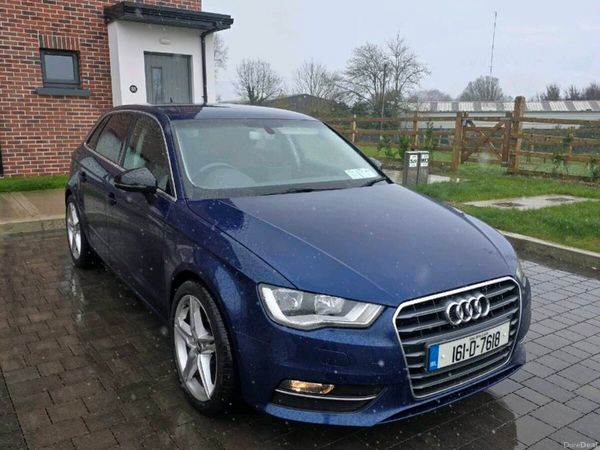 Audi A3 Hatchback, Diesel, 2016, Blue
