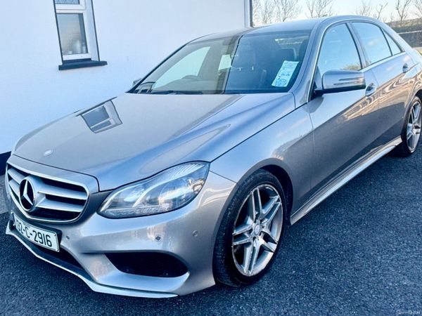 Mercedes-Benz E-Class Saloon, Petrol Hybrid, 2013, Silver