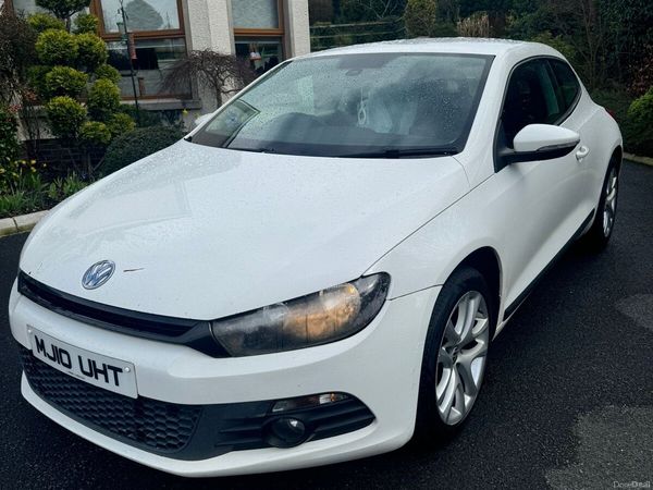 Volkswagen Scirocco Coupe, Diesel, 2010, White