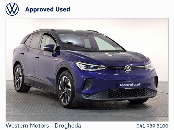 Volkswagen ID.4 SUV, Electric, 2022, Blue
