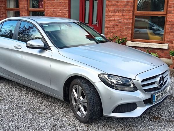 Mercedes-Benz C-Class Saloon, Diesel, 2016, Silver
