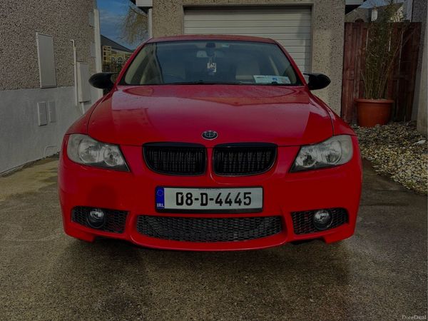 BMW 3-Series Saloon, Petrol, 2008, Red