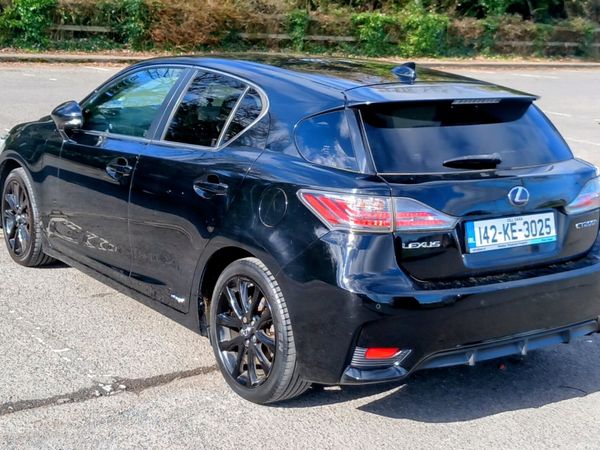 Lexus CT Hatchback, Petrol Hybrid, 2014, Black