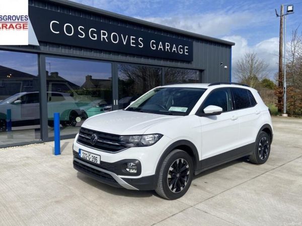 Volkswagen T-Cross Estate/Jeep, Petrol, 2022, White