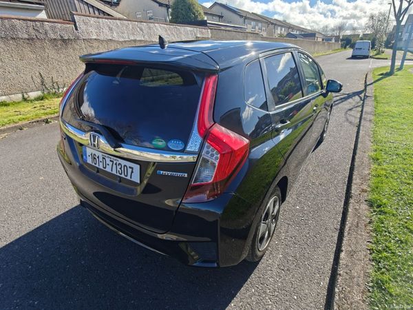 Honda Fit Hatchback, Petrol Hybrid, 2016, Black