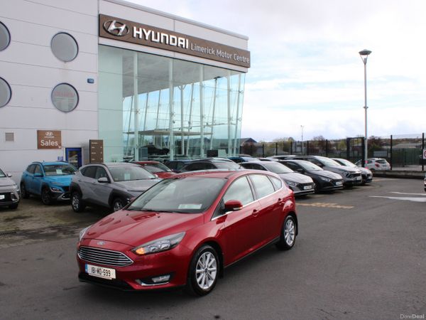 Ford Focus Hatchback, Diesel, 2018, Red