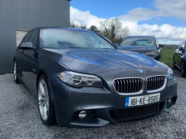 BMW 5-Series Saloon, Diesel, 2016, Grey