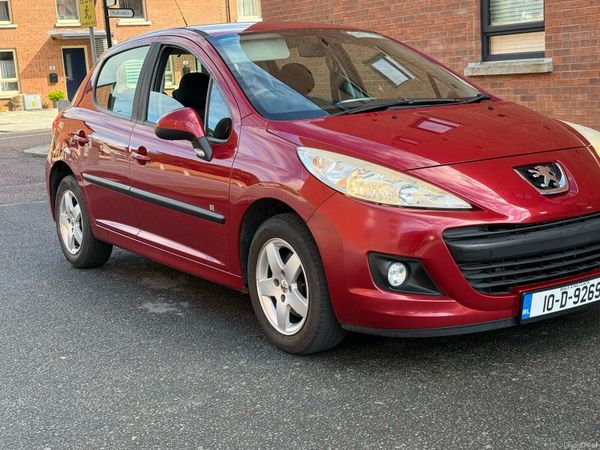 Peugeot 207 Hatchback, Petrol, 2010, Red