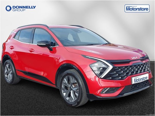 Kia Sportage Estate, Petrol Hybrid, 2022, Red