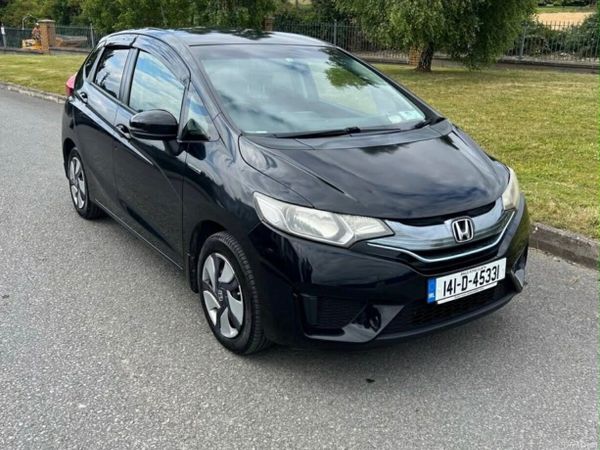 Honda Fit Hatchback, Petrol Hybrid, 2014, Black