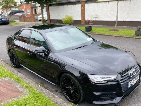 Audi A4 Saloon, Diesel, 2017, Black