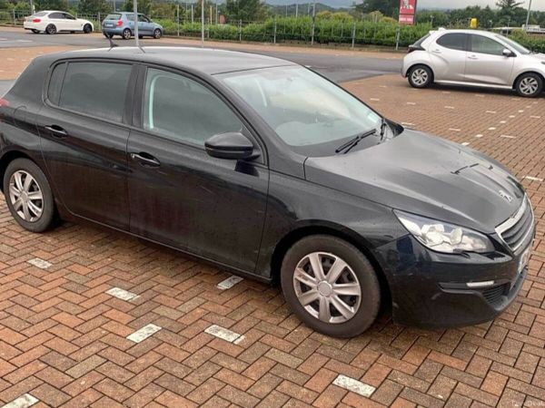 Peugeot 308 Hatchback, Diesel, 2014, Black