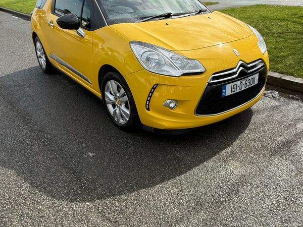 Citroen DS 3 Hatchback, Petrol, 2015, Yellow