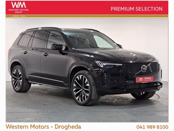 Volvo XC90 SUV, Petrol Hybrid, 2025, Black