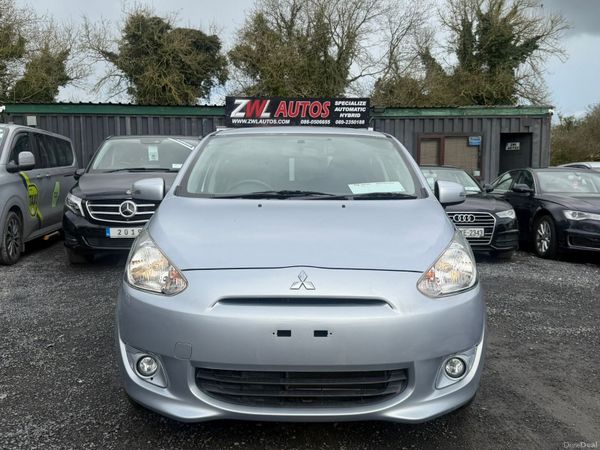Mitsubishi Mirage Hatchback, Petrol, 2015, Silver