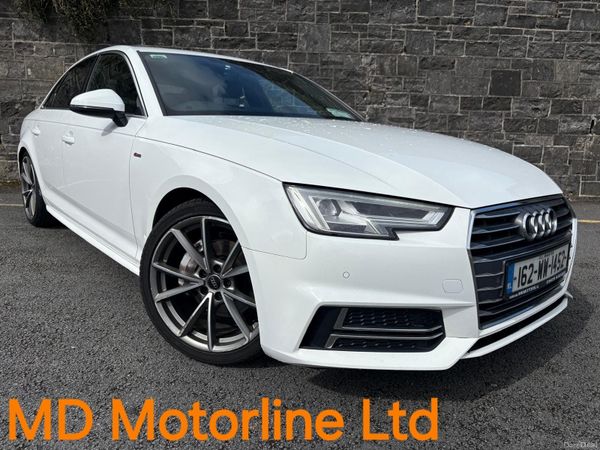 Audi A4 Saloon, Diesel, 2016, White