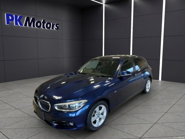 BMW 1-Series Hatchback, Petrol, 2017, Blue