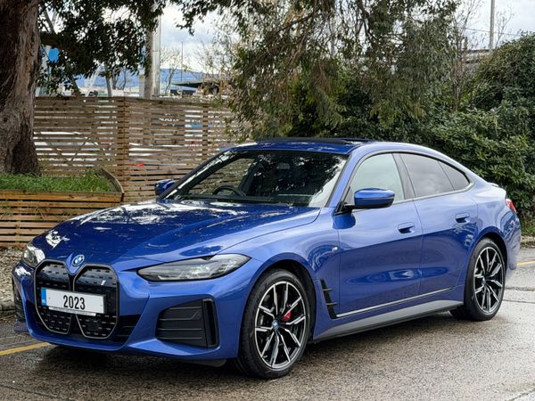 BMW i4 Hatchback, Electric, 2023, Blue