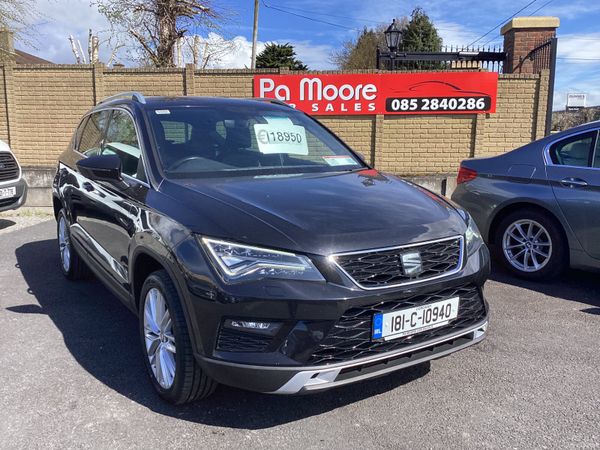 SEAT Ateca SUV, Diesel, 2018, Black