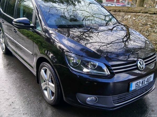 Volkswagen Touran MPV, Diesel, 2015, Black