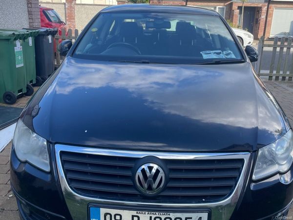 Volkswagen Passat Saloon, Diesel, 2008, Black