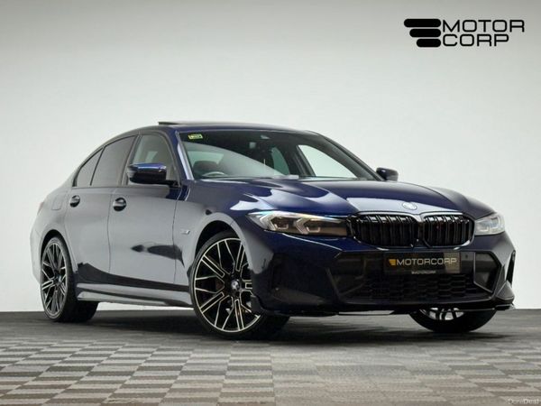 BMW 3-Series Saloon, Petrol Plug-in Hybrid, 2022, Blue
