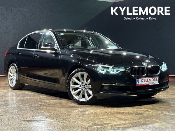 BMW 3-Series Saloon, Petrol Hybrid, 2016, Black
