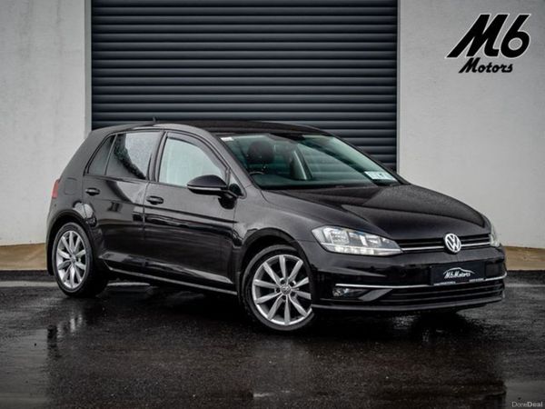Volkswagen Golf Hatchback, Diesel, 2019, Black
