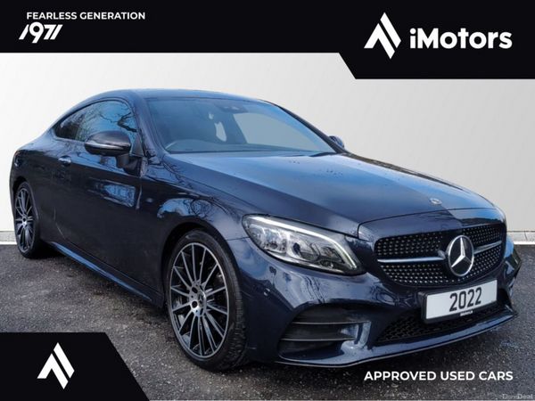Mercedes-Benz C-Class Coupe, Diesel, 2022, Blue