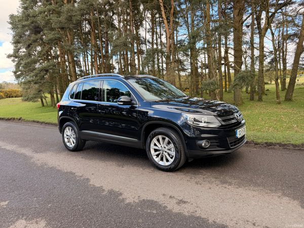Volkswagen Tiguan SUV, Diesel, 2013, Black