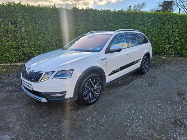 Skoda Octavia Estate, Diesel, 2017, White