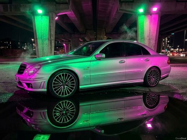 Mercedes-Benz E-Class Saloon, Petrol, 2004, Silver